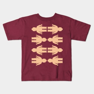 8 x Minifig Stickers Kids T-Shirt